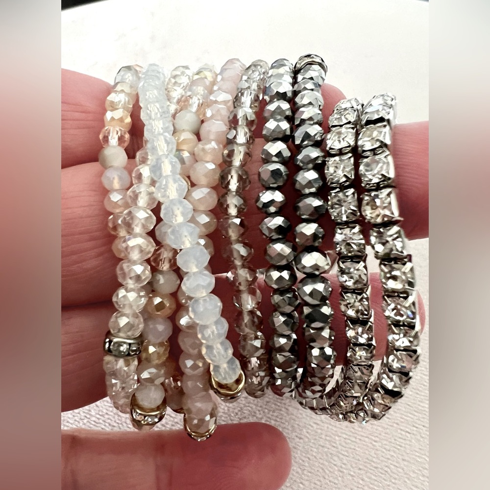 Fashion bracelets.
